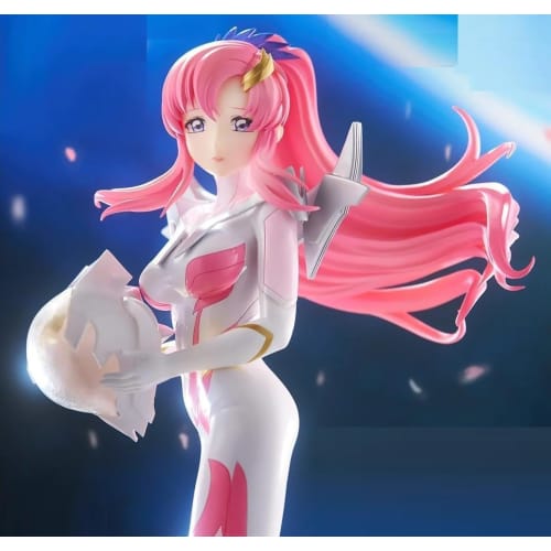 Lacus Clyne figure, Pilot suit version, Mobile Suit Gundam SEED Freedom Glitter & Glamours, approximately 22cm tall, one type, official merchandise