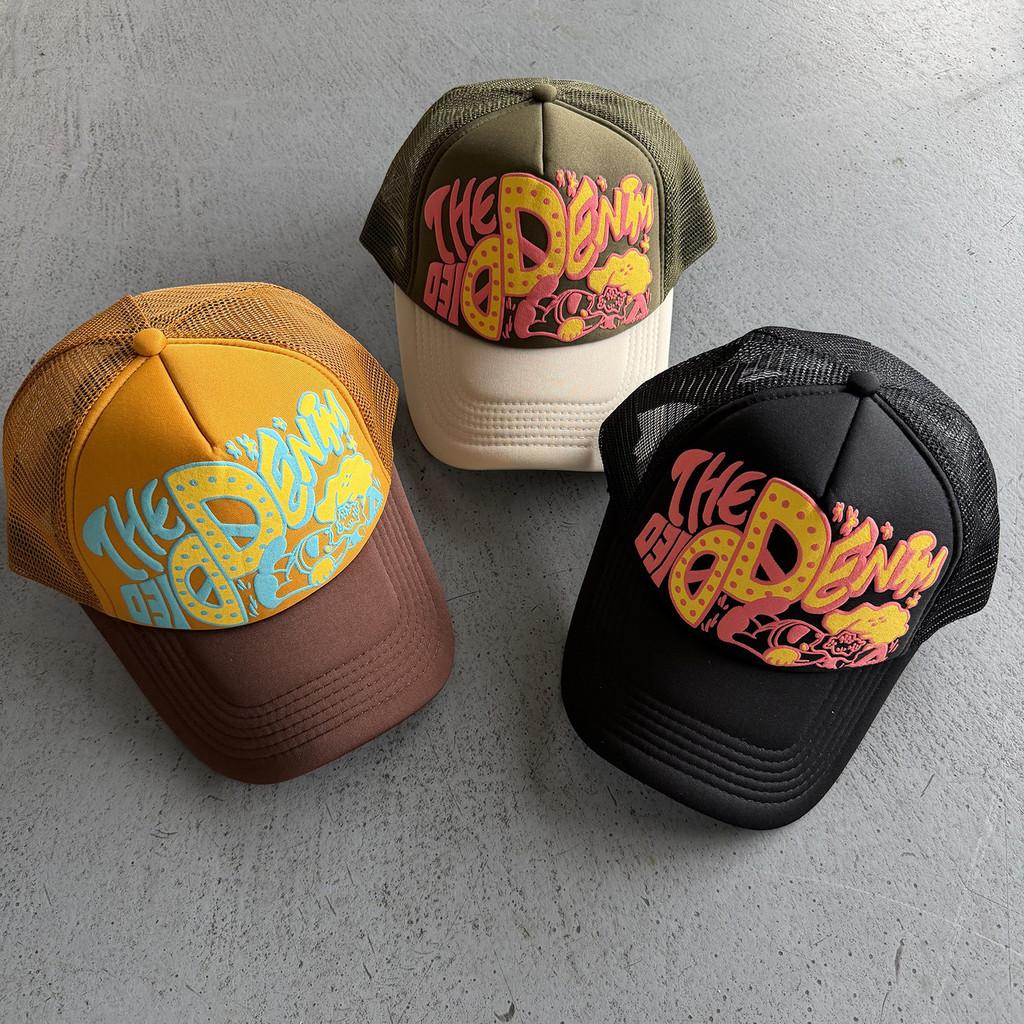 Summer Baseball Cap With Breathable Mesh And Letter Print For Men Women