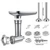 Metal Food Grinder Attachments for KitchenAid Stand Mixers, Meat Grinder, Sausage Stuffer, Perfect Attachment
