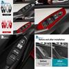 Carbon Fiber Window Switch Panel Trim for Mazda 3 Axela 2014-2018 LHD RHD
