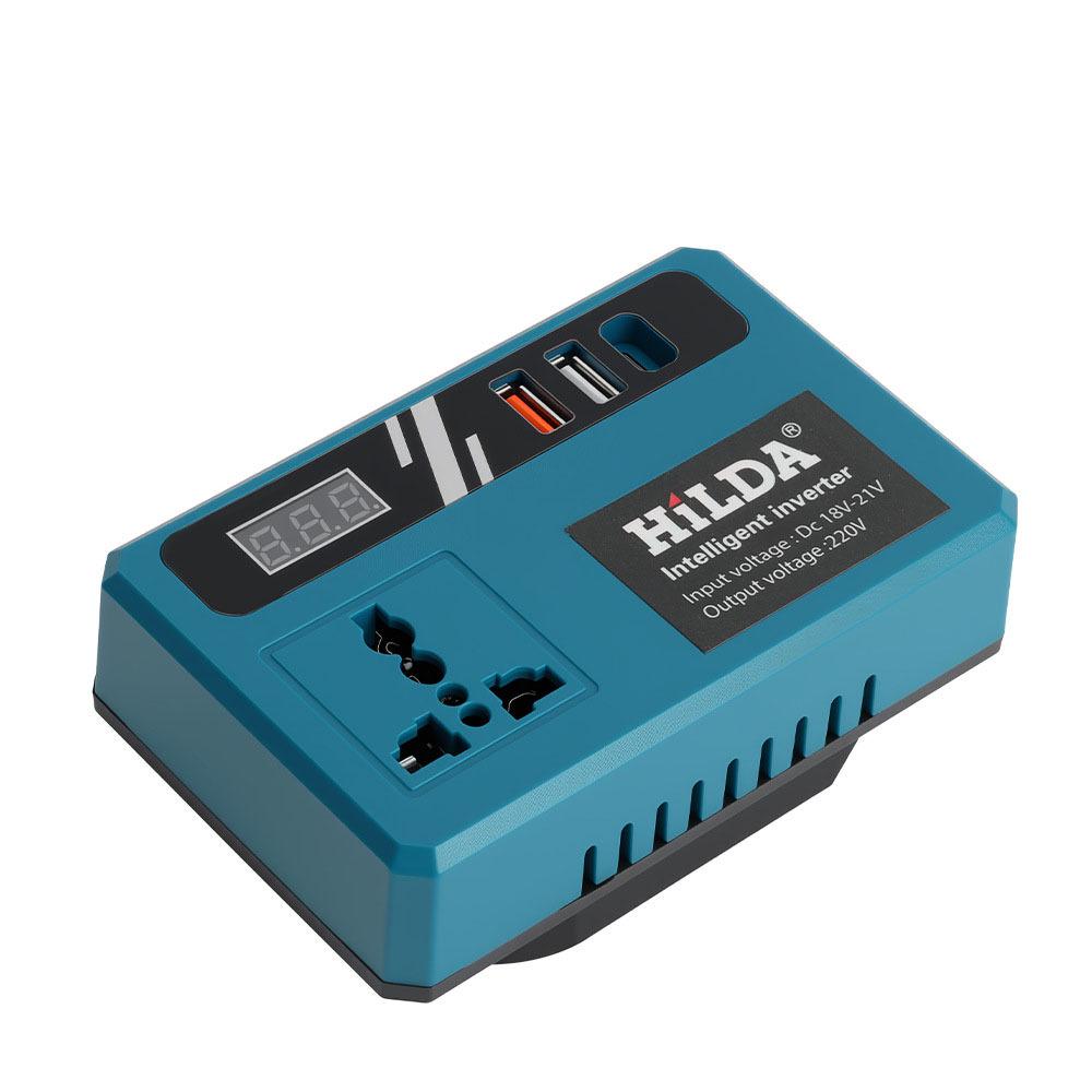 Lithium Tool Battery Inverter: AC220V, DC5V/12V for Outdoor Use