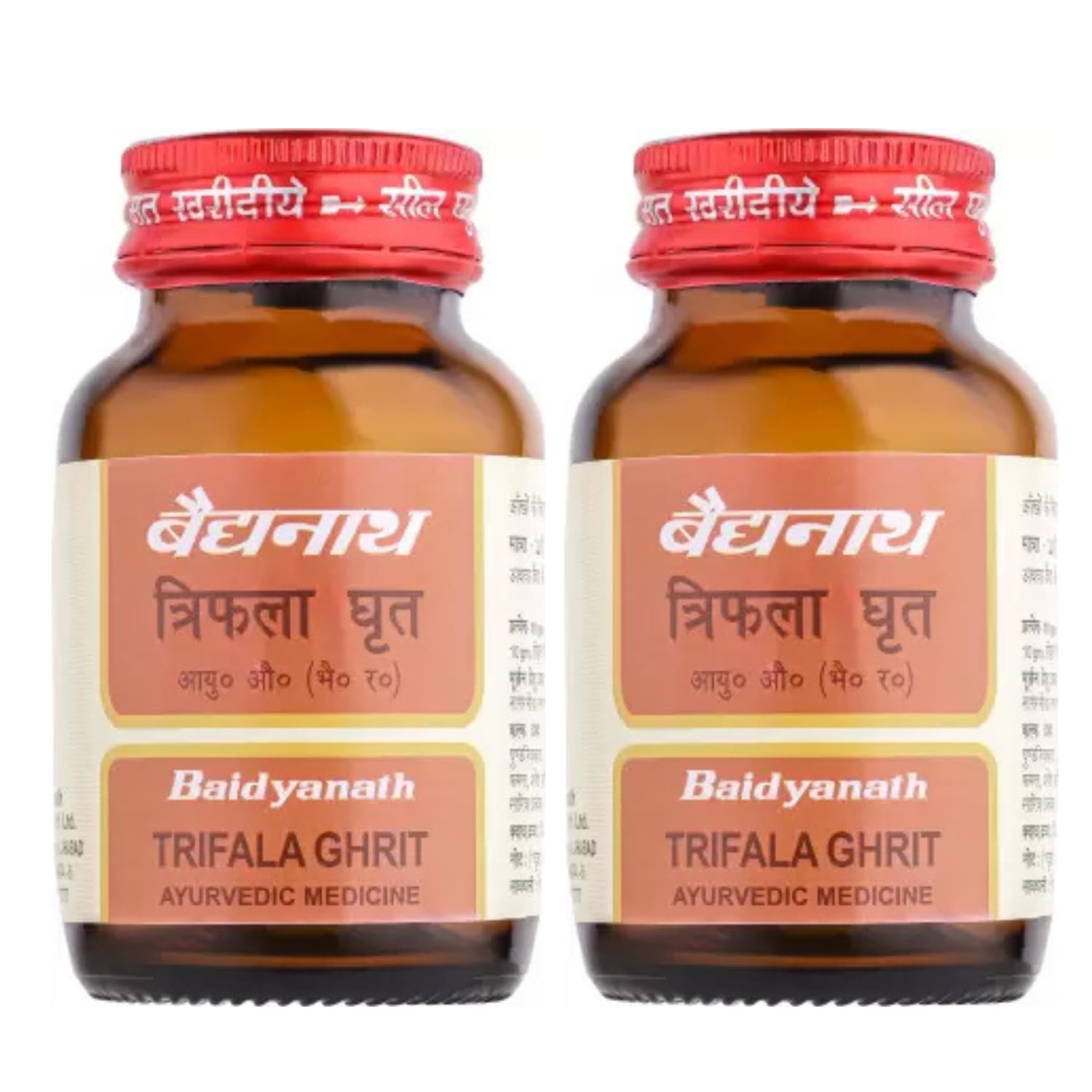 

Baidyanath Triphala Ghrit Ayurvedic Eye Care Ghee Blend 100 Gm Pack Of 2 For Daily Vision Support And Comfort Care