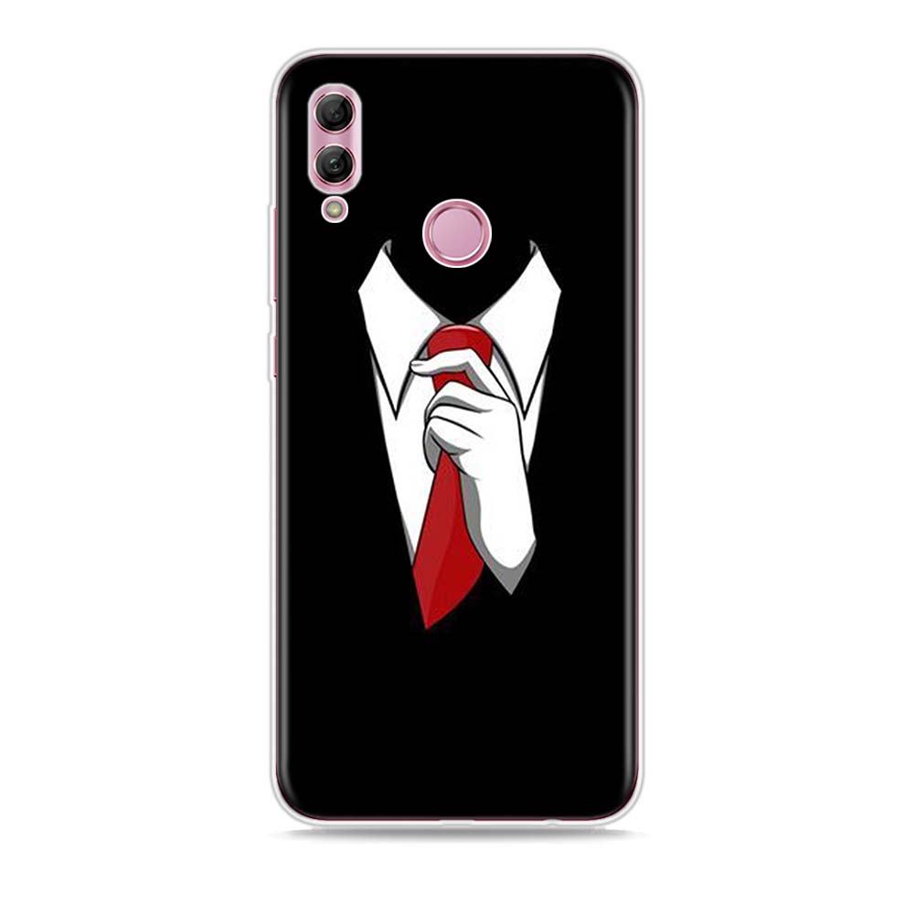 

Мужской костюм, рубашка, галстук, силиконовый чехол для Honor 30 30S 30i 9 10 9A 9C 9S 9N 10i 10X 9X Lite Pro 5G, чехол для телефона Honor 30 Pro Plus