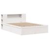 VidaXL Bed Frames Without Mattress White 120x190 Cm Solid Pine Wood, Bed, Solid Wood Bed Frame, Bedroom Furniture At 3323429