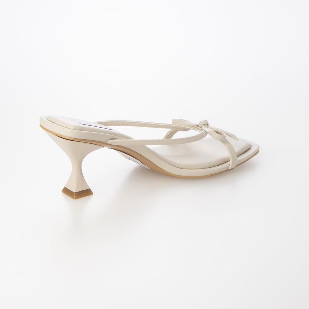 Evol Quadratische Sandalen mit Schleife, Damen, Klein