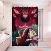 Satoru Gojo Jujutsu Kaisen 1pc Pattern Shower Curtain Plus Hooks Waterproof Machine Washable Polyester Fabric Abstract