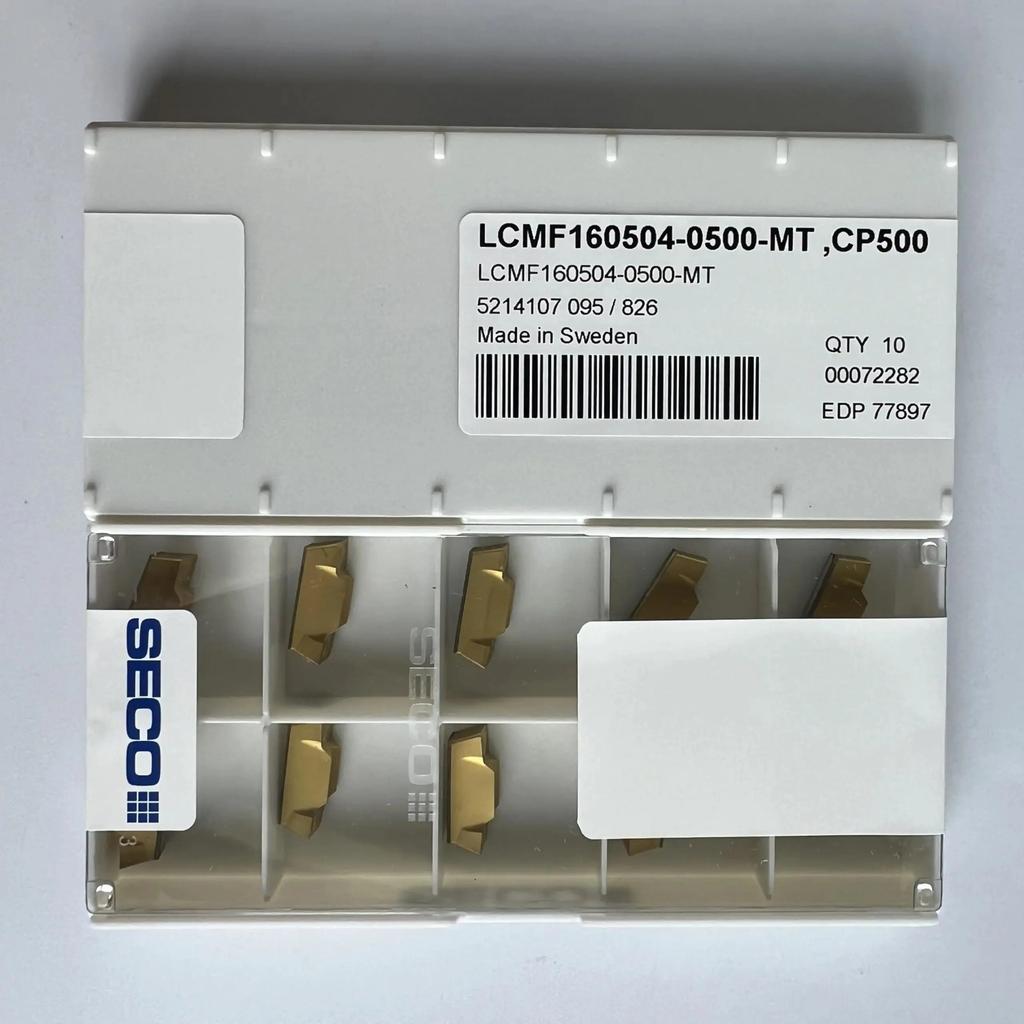 LCMF160504-0500-MT, CP500 / Industrial indexable Carbide Inserts 10 Pcs