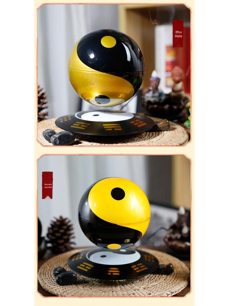 Magnetic Levitation Tai Chi Ball: Feng Shui Home Decor & Auspicious Housewarming Gift