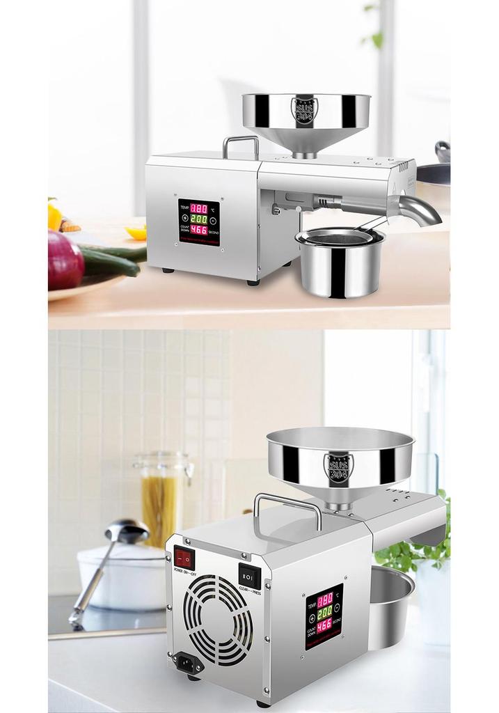 Meixiang RG-309 Smart Stainless Steel Home Oil Press with Digital Temperature Control