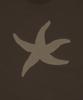 THE COLDEST MOMENT Tcm Vintage Starfish T (Brown)