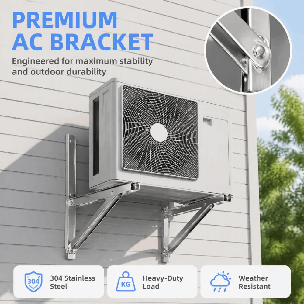 304 Stainless Steel Outdoor Unit Bracket Thickened AC Shelf Home Installation