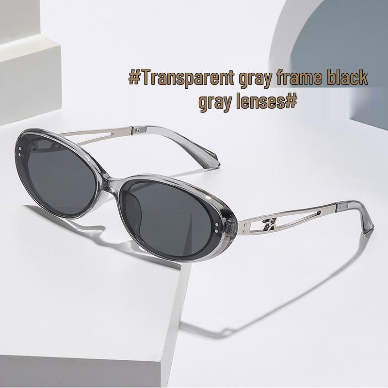 Millennium Hot Girl Cat Eye Sunglasses - Trendy European & American Retro Style Women's Sun Protection