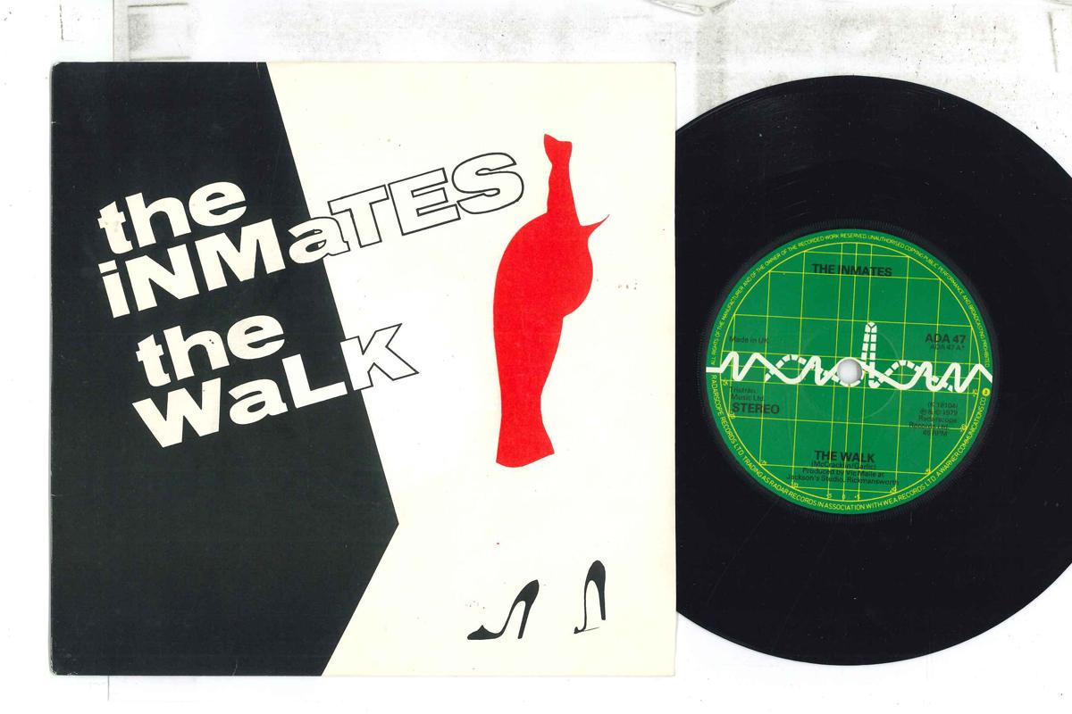 

7inch Record INMATES The Walk Talkin Woman ADA47 RADAR 1979 UK Rock Used
