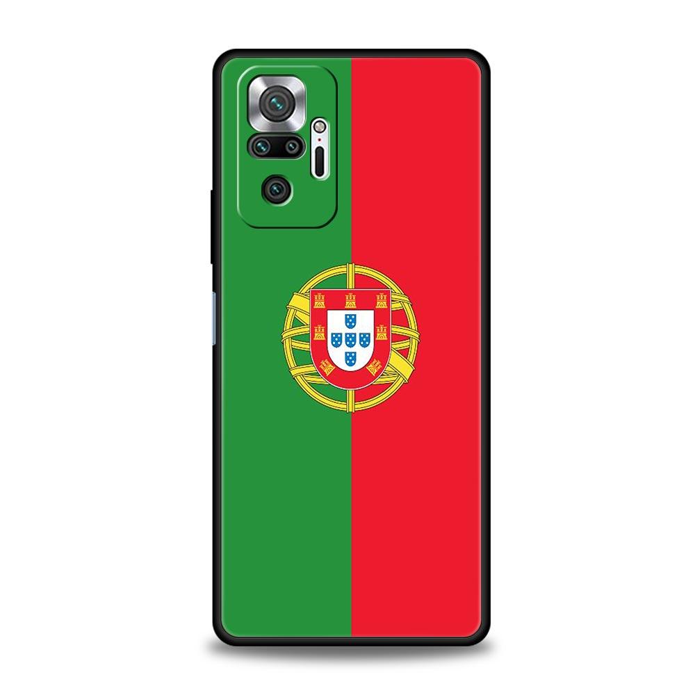 

Portugal Phone Case For Xiaomi Redmi Note 14 13 5G 10 11 12 Pro Plus 4G 14C 13C 12C 10C Black Cover Redmi 10C