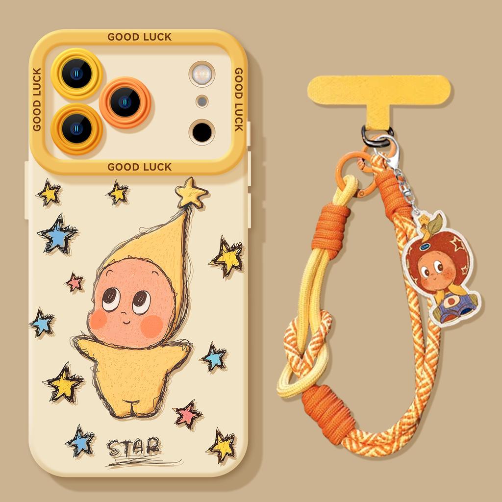 Apple Mobile Phone Case 17 Doll Suitable for iPhone16promax Girls High-value Magnetic Suction Bracket Soft Case