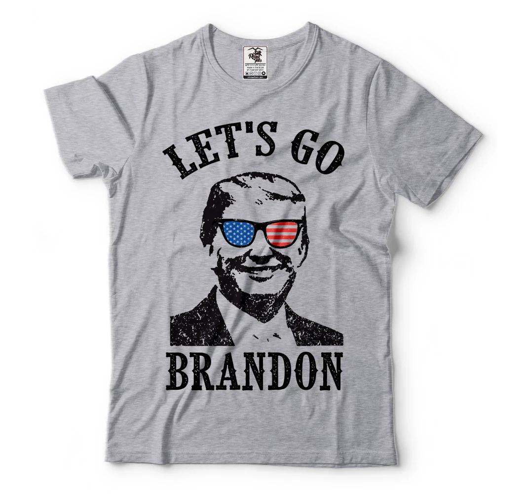 Lets Go Brandon FJB Trump 2024 Funny Political T-shirts Trump T T-shirts S