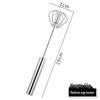 Semi-Automatic Stainless Steel Whisk