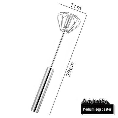 Fouet semi-automatique en acier inoxydable