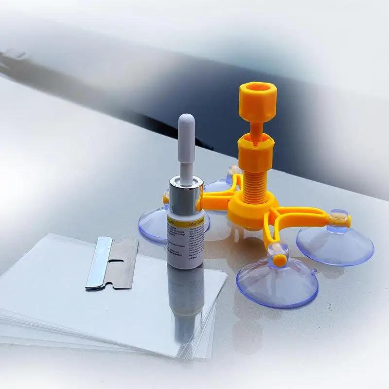 Car Windshield Repair Kit Quick Fix Car Cracked Glass Windscreen DIY Repair Tool Resin Sealer For Auto Window