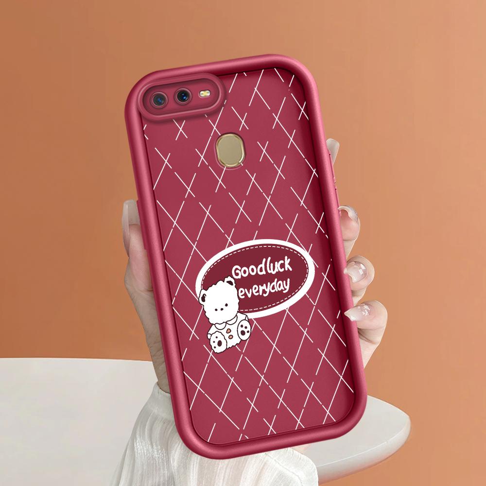 Coque de protection antichoc en silicone souple avec motif de dessin animé pour appareil photo OPPO Reno Realme OnePlus