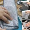 1PCS Kitchen Cleaning Cloth Rust Removal Magic Cleaning Cloth Metal Steel Wire Cleaning Rag Multipurpose Dish Wash