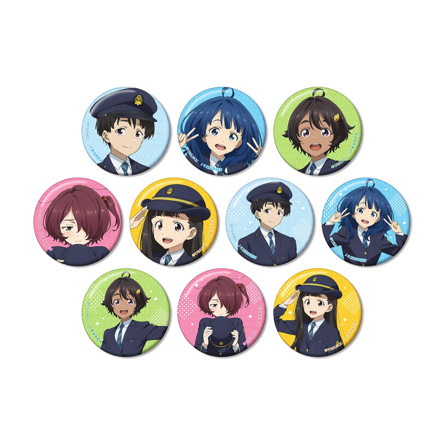 

Слишком много проигравших аниме-сериалов Недавно нарисованная версия дежурного по станции, торгующего значками в виде блестящих банок КОРОБКА из 10 штук «Там героини!