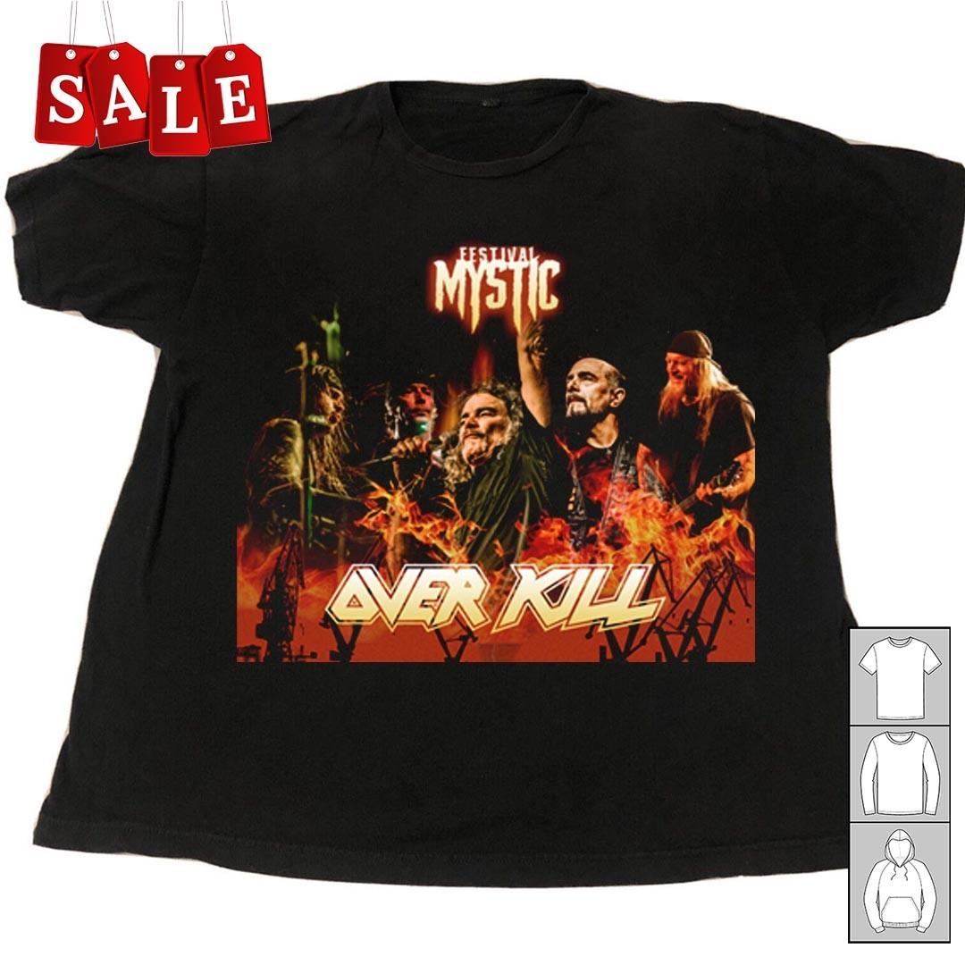 New Overkill 2026 music Gift For Fans Unisex S-5XL Shirt CA768 XXL