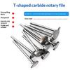Carbide Rotary File Arc Metal Cutter Bit Tungsten Hard For Aluminum Stone Plastic Carving Engraving For Metalwork