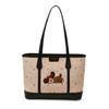 Large-capacity Polka Dot Bag Women's Autumn and Winter Versatile Casual Cartoon Shoulder College Student Tote Bag