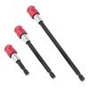 3Pcs Magnetic Hex Shank Extension Bar Set, Quick Release Drill Bit Holder Adapter for Power Drills and Electric Screwdrivers