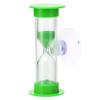 2Minute Hourglasses Timer With Suction Cup Shower Tooth Brushing Sandglass Timer Children Timer Toy Decorations
