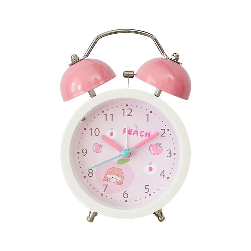 

Креативный мультяшный детский будильник с громким сигналом, студенческий прикроватный будильник, креативные часы, металлический звонок, часы GH805
