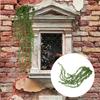 3Pcs Fake Hanging Plants Artificial Succulents Plastic Lifelike String of Pearls Plant Home Wedding Party Wall Decor