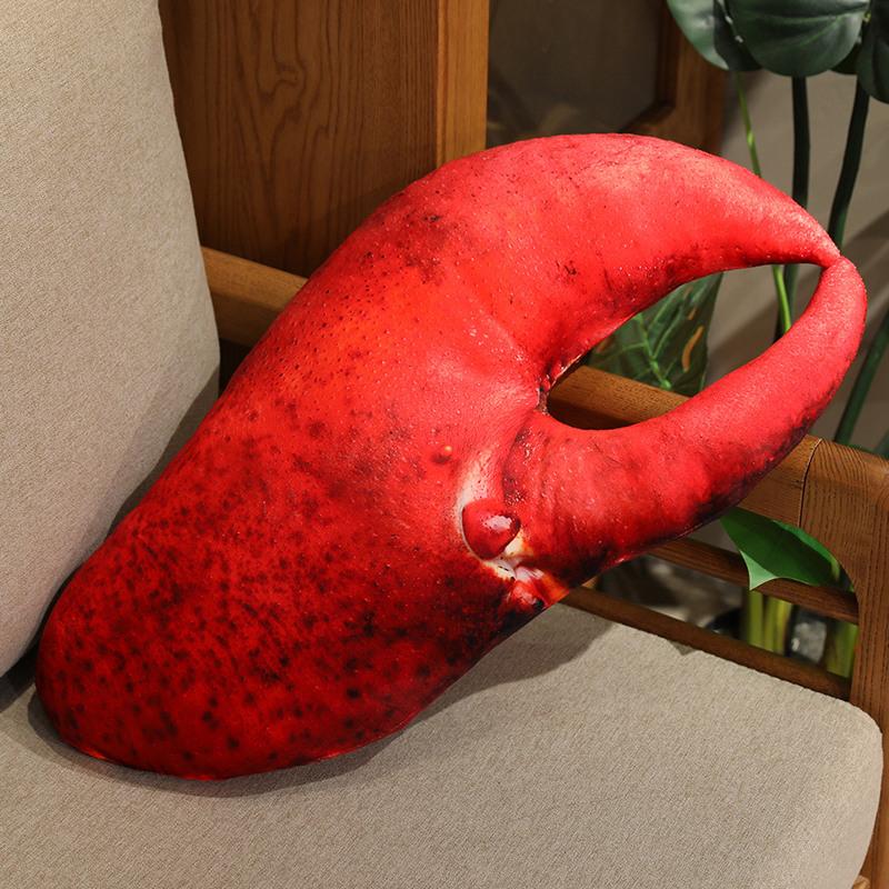 40/60/80cm Peluche Kawaii Gambero Pescante Animali di Peluche Gamberetti Astici Bambola Cuscino Morbido Divertente Regali di Compleanno per Bambini Ragazzi