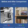 No Drilling Required Under Desk Cable Organizer Wear-resistant Socket Strip Holder  Conference Room
