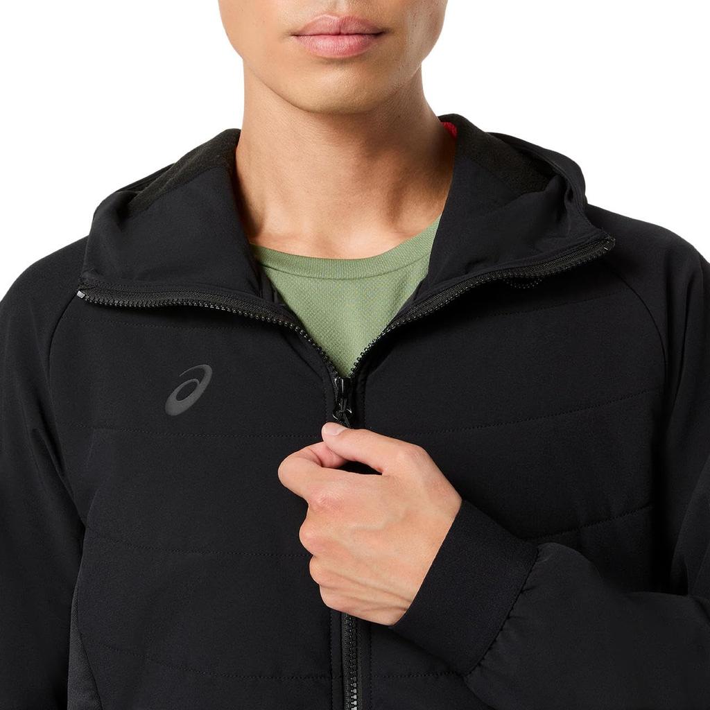 Training Wear HYBRID INSULATION FLEECE HOODIE PERFORMANCE BLACK S [ASICS]