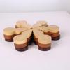 Christmas Tree Coasters Placemats Insulation Mat Solid Wood Dining Table Anti Scalding Mat Creative Home Decoration