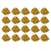20Pcs Che Ing Squad Hand    3.3in Handle Pure Color   PET Che  Ing Pompoms for Sports Party Stage Show