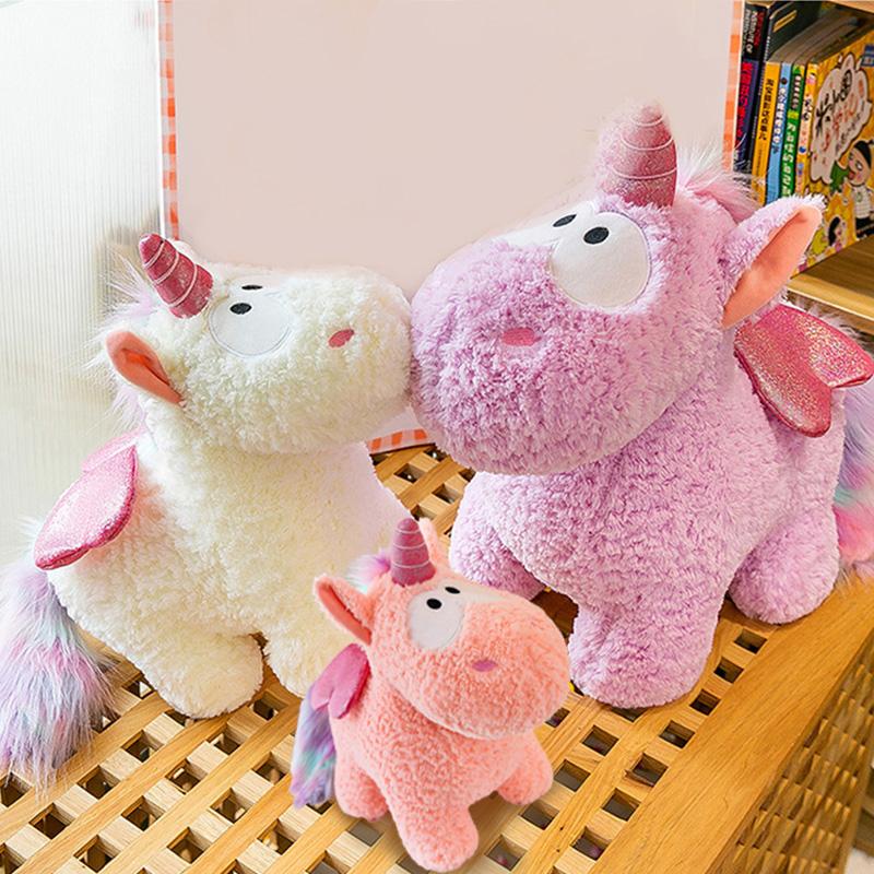 Unicorn Winged Colorful Animal Toy Stuffed Doll Sleep Perfect Girlfriend Gift