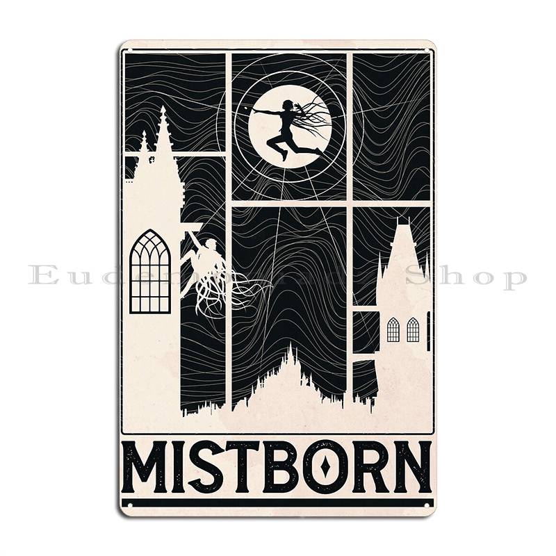 

Mistborn Poster Metal Plaque Plaques Retro Print Wall Custom Decoration Tin Sign Poster 20x30cm