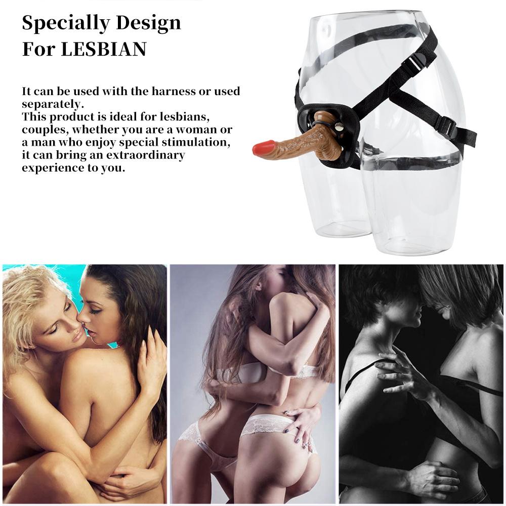 MoDi Strapon για γυναίκες Ρεαλιστικό Dildo για Γυναίκα Μεγάλο λουρί Dildo στη ζώνη λουριών Dildos Sex Toys