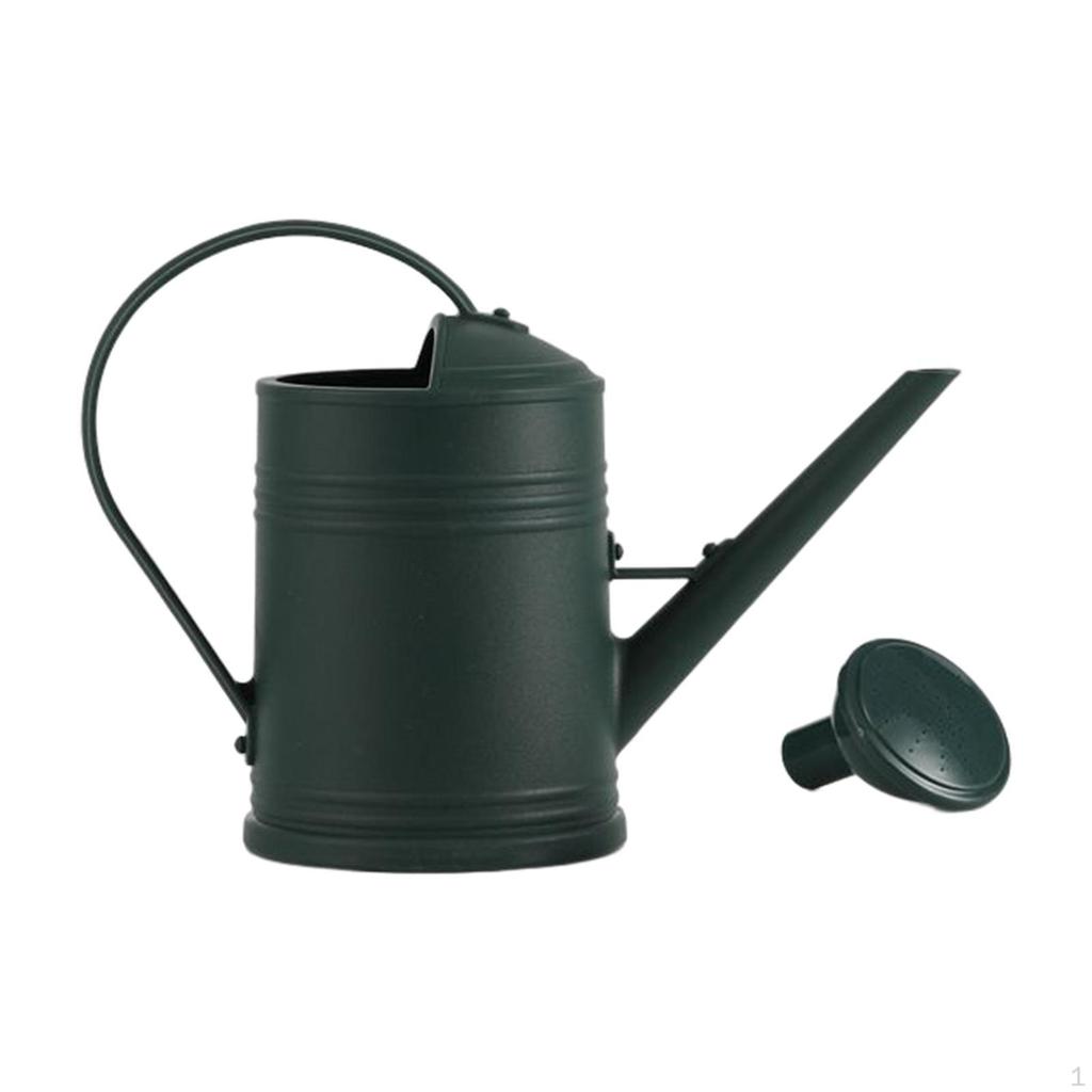 2000ml Watering Can Decorative Long Nozzle Multipurpose with Detachable Spray Head Large Capacity