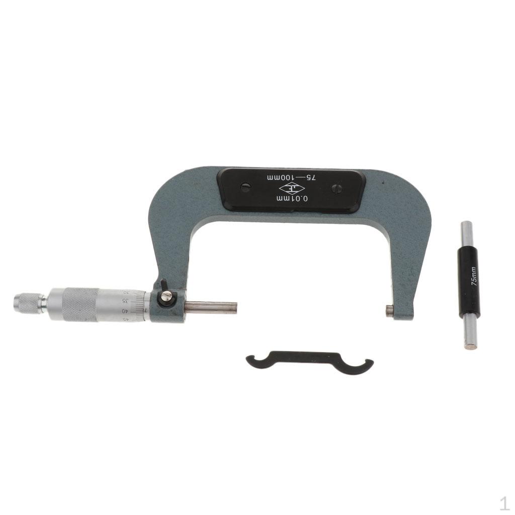 

Наружные измерительные инструменты с нониусом 0-25 мм / 0-75 мм75 75-100mm