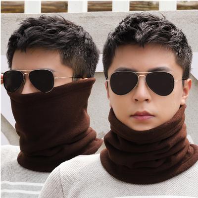 Men'S Trendy Neck Protection And Warm Headband Scarf For Women'S Autumn And Winter Cycling, Windproof And Thickened With Fleece