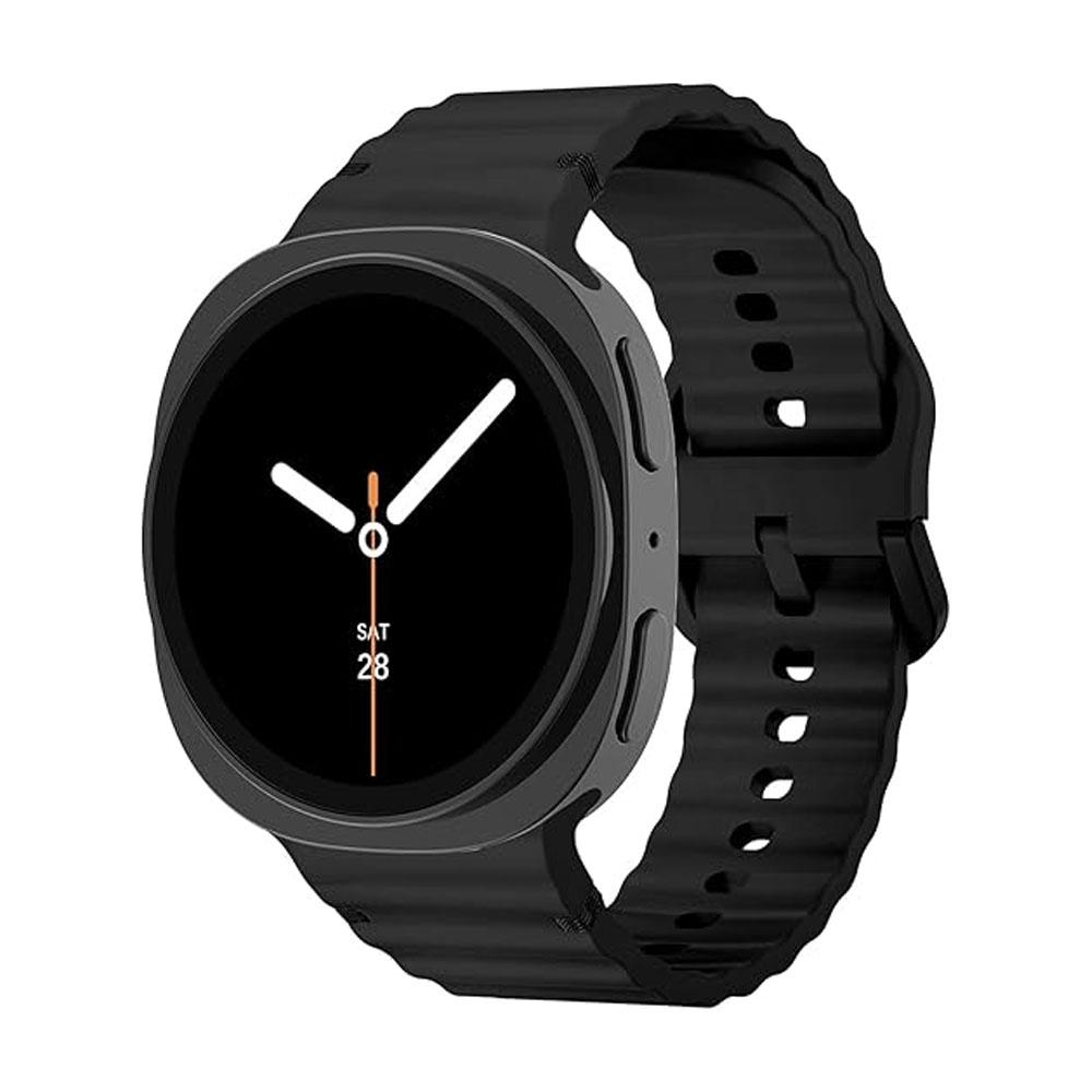 Straps for Samsung Galaxy watch 8 44mm 40mm 2 Pcs Belt Silicone Sport Wrist Bracelet Correa Galaxy watch 8 classic 46mm Bands