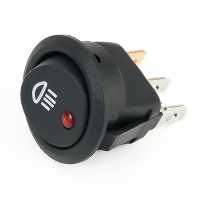 Auto 12V 20A 3-Pin Runder Kippschalter Nebelscheinwerfer Boot LED-Licht Kippschalter SPST EIN/AUS Nebelscheinwerferschalter Schalter 3-Pin Rund