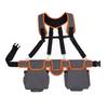 Tool bags consisting of 2 large fanny packs, 1 small fanny pack, and a shoulder strap.