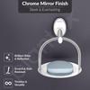 Grade Stainless Steel Soap Holder Stand for Bathroom/Soap Dish/Soap Holder/Soap Stand/Bathroom Accessories - Oreva(Chrome)