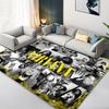 Nirvana Teppich für Wohnzimmer Schlafzimmer Zuhause Sofadekoration, Kinder Spiel rutschfeste Bodenmatte