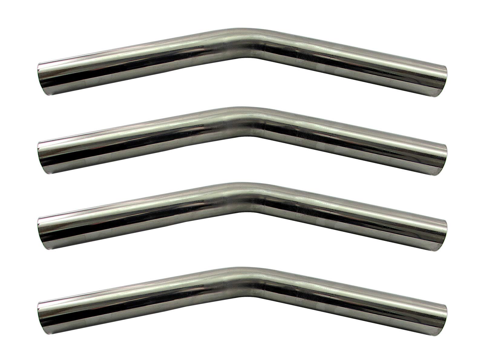 

BRIGHTZ Diameter Stainless Steel Bent Set Diameter 42.7mm 30° Pipe, 1.2mm Thick, 4-Piece [CUR-PIPE-010-4PC] 42.7mm 30°